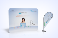 Hiboo Media: Dermasculpt Banner & Beach Flag